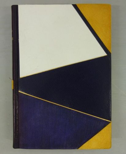 CHIRICO (G. de) Hebdomeros. Paris, Editions du Carrefour, 1929; in-8 br. chag. bleu...