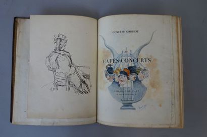 Gustave COQUIOT Les Cafés Concerts. Paris, Librairie de l'art. 1 vol. in-4. Numéro...