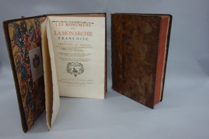 Bernard DE MONTFAUCON Les Monumens de la Monarchie Francoise. Paris, 1731, In folio...