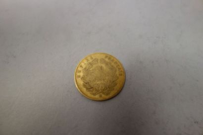 null 10 Francs or Napoléon III, 1859?

3,13g
