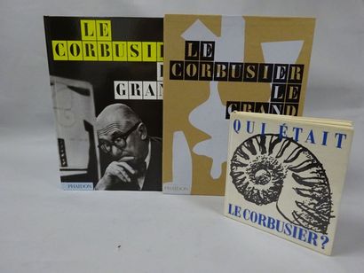  Lot de deux livres sur Le Corbusier dont: 

- Maurice BESSET, Qui était Le Corbusier,... Gazette Drouot
