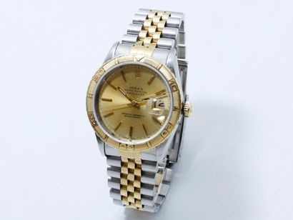 ROLEX Oyster Perpetual Datejust
Montre bracelet d'homme en or (750) et acier.
Cadran...