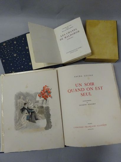 null Lot de deux volumes : 

Sacha GUITRY, Un soir quand on est seul, 1 volume broché...