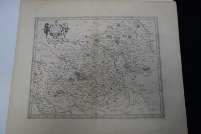 BERRY DUCATUS BERRY DUCATUS

Carte du duché du Berry extraite de S.l.: Mercator,...