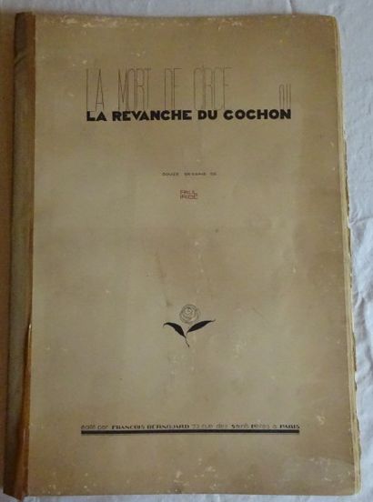 PAUL IRIBE (1883-1935) La mort de Circé ou la revanche de Cochon.

Recueil contenant...