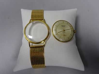 null SARCAR, Genève

Montre bracelet d'homme en or jaune (750), cadran à fond guilloché.

Bracelet...