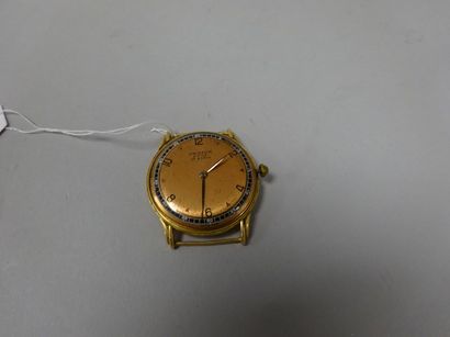 ORATOR 

Boîtier de montre bracelet d'homme en or jaune (750). 

Poids brut : 20,2...