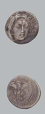 Iles de CARIE : Rhodes (304-167). 6,65 g....