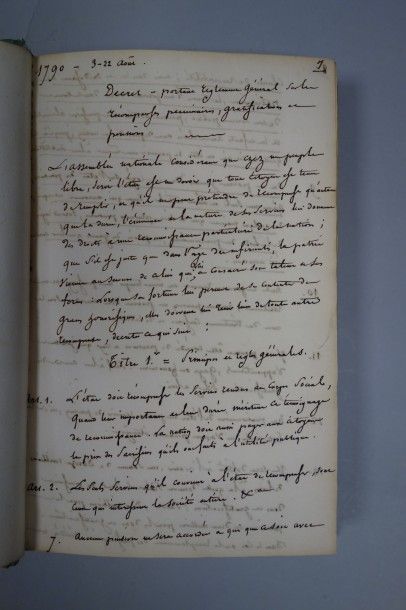 null Recueil des lois sur les douanes de la République Française. Strasbourg, 1798,...