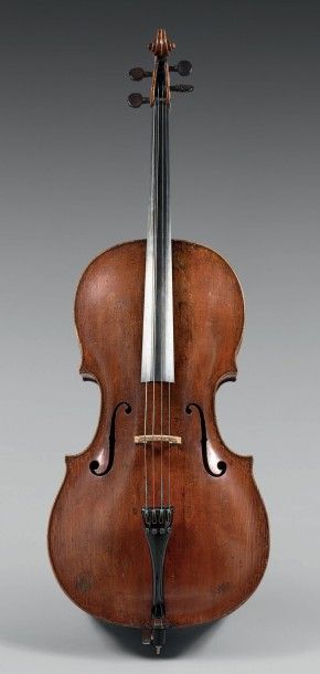 null Intéressant violoncelle de Léopold WIDHAM Fait à Nuremberg au millésime de 1782,...