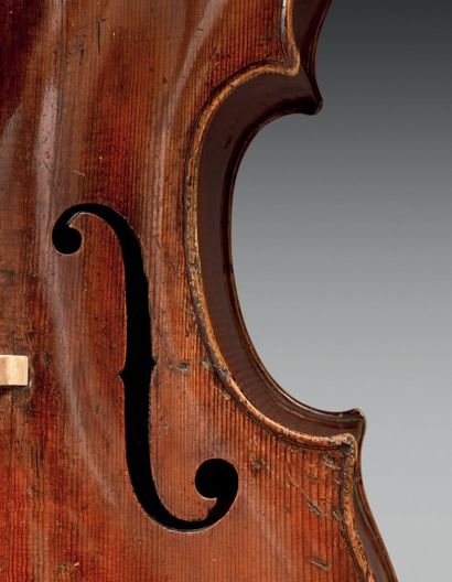 null Intéressant violoncelle de Léopold WIDHAM Fait à Nuremberg au millésime de 1782,...