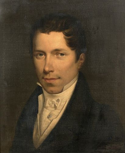 Attribuée à Constantin Louis Félix SMITH (Paris 1788- id., 1873) Portrait en buste...