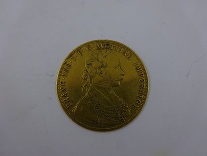 AUTRICHE-HONGRIE Pièce de 4 ducats en or, François-Joseph Ier 1893. 

Poids : 13,6...