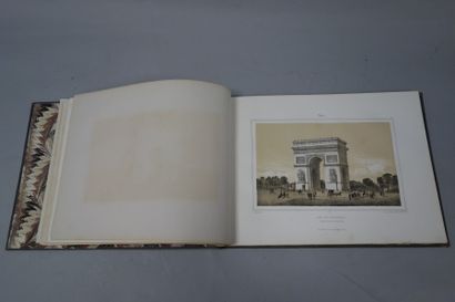 null Album de gravures sur Paris et ses environs, 1856.

Non collationné.