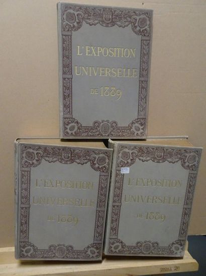 null Volumes sur l'Exposition Universelle de 1889.