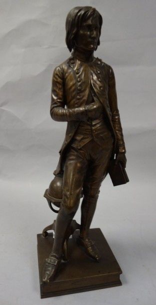 Louis ROCHET (1813-1877) 


Bonaparte à l'école de Brienne.


Epreuve en bronze à...