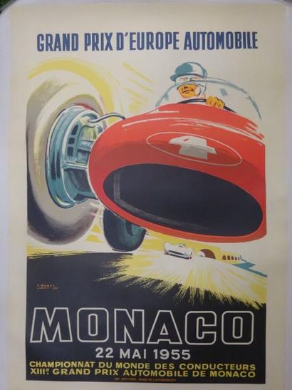 Jean RAMEL (XXème siècle) 

Grand prix d'Europe automobile Monaco 1955.

Affiche...