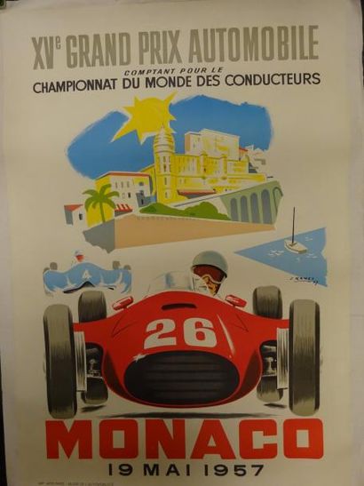 Jean RAMEL (XXème siècle) 

XVème Grand prix d'automobile Monaco 19 mai 1957.

Affiche...