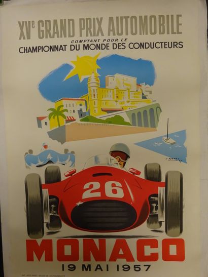 Jean RAMEL (XXème siècle) 

XVème Grand prix d'automobile Monaco 19 mai 1957.

Affiche...