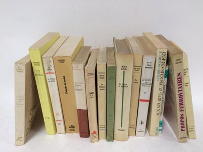 [ACHARD (Marcel] 

LITTÉRATURE…

Réunion de 15 volumes in-8 ou in-12 br.., la plupart...