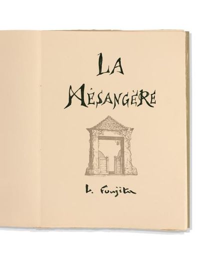 COCTEAU (Jean) La Mésangère.
Paris, Pierre de Tartas, 1963. In-fol. 85p. en feuilles...