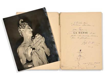LIFAR (Serge) Médidations sur la Danse.
1950; in-4 br., couv. ill.
ÉDITION ORIGINALE.
Long...