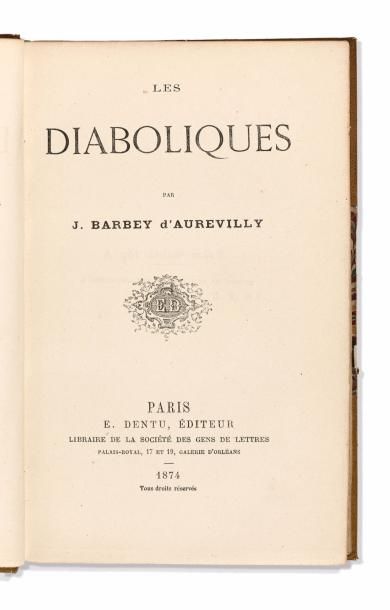 BARBEY d'AUREVILLY (Jules)