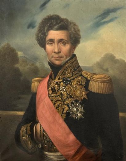 Amable Paul Coutan (1792-1837) Portrait de Louis-François COUTARD, lieutenant-général,...