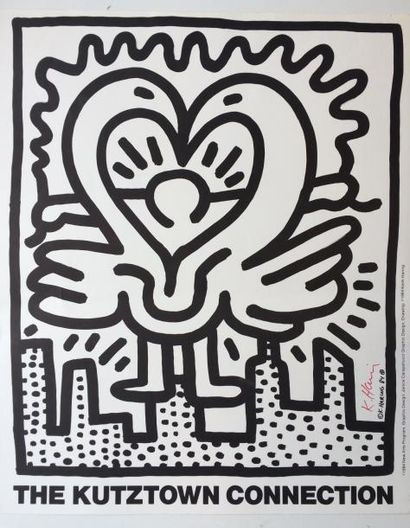 Keith Haring (1958-1990) 

The Kutztown Connection, 1984.

Offset lithographie en...