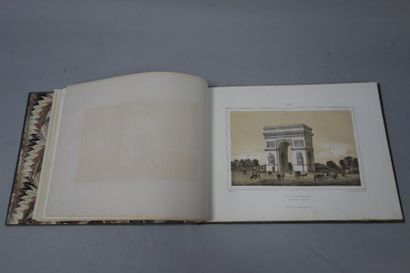null Paris et ses environs en 1856.

Grand album représentant les Vues et les Monuments...