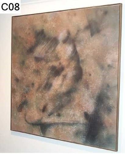 null Koji FURUDOI (1947)
Composition, 1988.
Huile sur toile.
125 x 125 cm.
