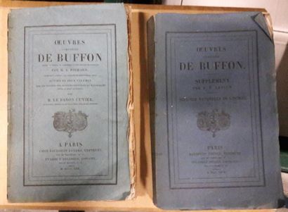 OEUVRES DE BUFFON Caisse de livres divers