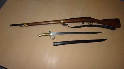 null FRANCE.

Manufacture d’Armes de Châtellerault.

Carabine GRAS 1866-74. Modèle...