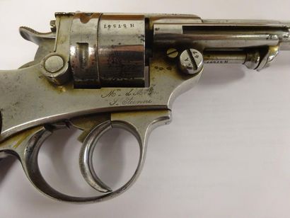 null FRANCE

Manufacture d'Armes de Saint-Etienne.

Revolver d'ordonnance, modèle...