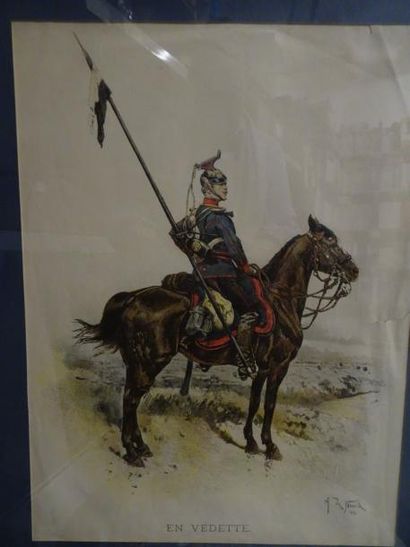Eugène POUNOT (XIXème-XXème siècles) 

Soldat d'infanterie du Second Empire.

Dessin...