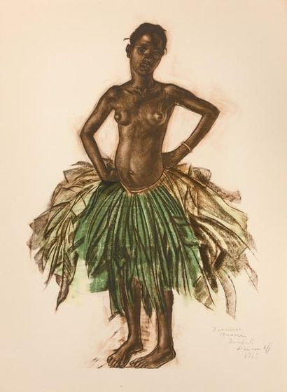 Alexandre IACOVLEFF (1887-1938) 
Dessins et peintures d'Afrique.
Exécutés au cours...