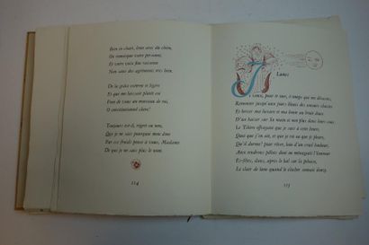 VERLAINE (Paul) 

Poèmes d'Amour

Paris, Guillot, 1946.

Illustré de 26 pointes sèches...