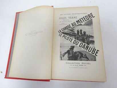 VERNE (Jules) 

- La chasse au Météore. 

Le pilote du Danube. 

Paris, Collection...