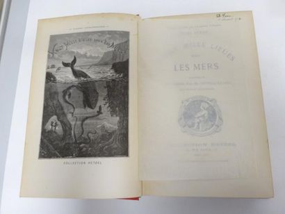 VERNE (Jules) 

- L’agence Thompson and Cie. 

Illustrations par L. Benett. 

Paris,...