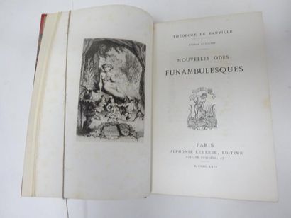 null Lot de livres :

- BANVILLE (Théodore de)

Les Odes funambulesques.?

Alençon,...