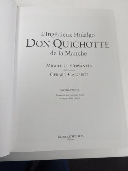 CERVANTES (Miguel de) 

Don Quichotte

Diane de Selliers, Paris, Collection.

Illustré...