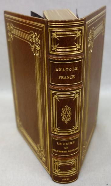FRANCE (Anatole) 

Le crime de Sylvestre Bonnard.

Paris, L. Carteret, éditeur, 1921.

Un...