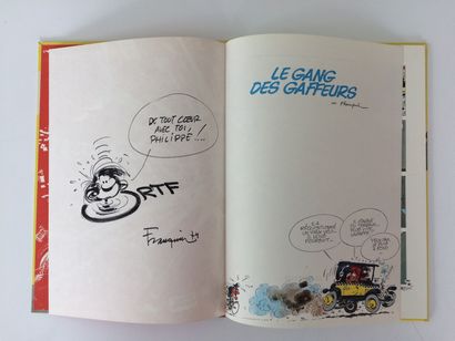 null André FRANQUIN
Gaston Lagaffe n° 12.
Le gang des gaffeurs.
Edition originale...