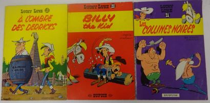 null Morris / Goscinny

Lucky Luke 

Tomes 18, 20 et 21

En éditions originales brochées...