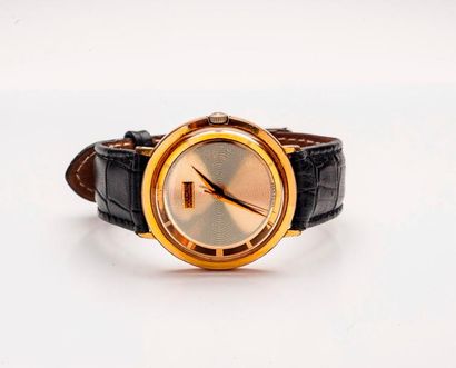 VULCAIN Centenary 

Montre bracelet d'homme en métal doré et acier. 

Boîtier rond,...