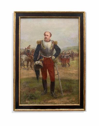 Henry-Louis DUPRAY (1841-1909) 

Portrait du Général Michel-Aloys Ney, en tenue de...