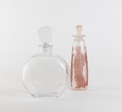 René LALIQUE (1860-1945) pour COTY 

Flacon de parfum "Ambre antique", modèle crée...