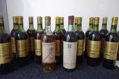 null Château CANTENAC BROWN
Lot de 20 bouteilles, 1951. 
Bon niveau et niveau basse...