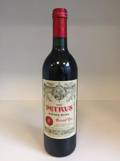 null PETRUS
1 Bouteille, 1990.
Bon niveau.
 