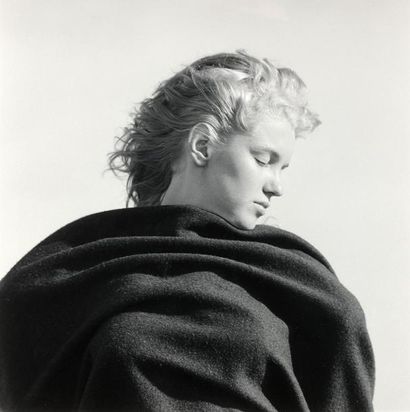 André de Dienes (1913-1985) 

Marylin Monroe.

Epreuve numérique sur papier baryté.

Datée...